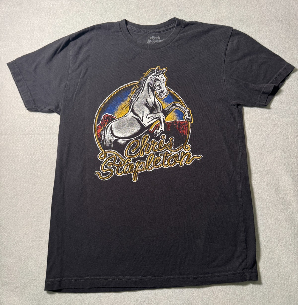 Chris Stapleton White Horse Concert Tour T-Shirt Size Medium